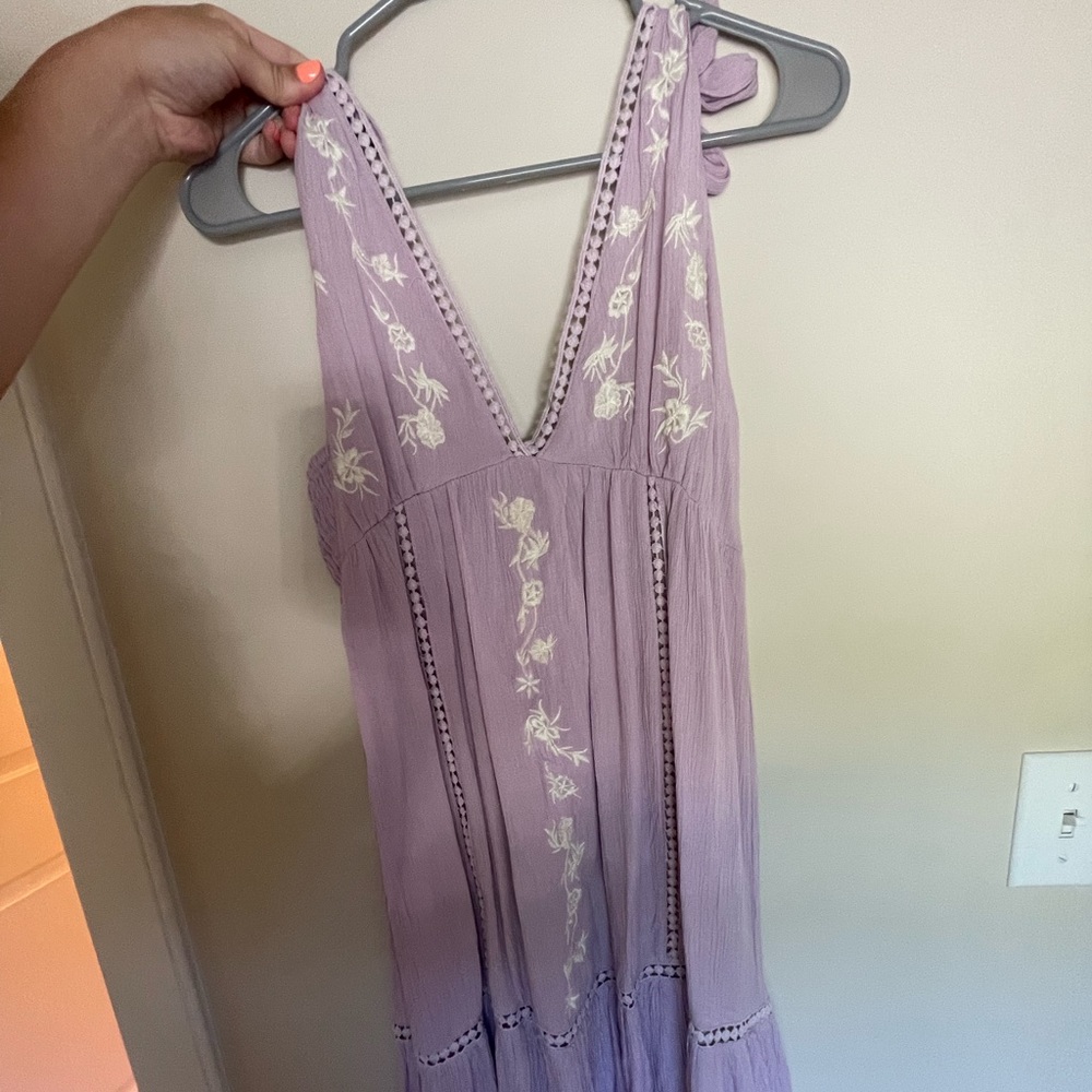 Cute purple sundress